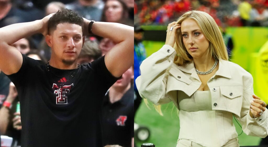 Patrick and Brittany Mahomes